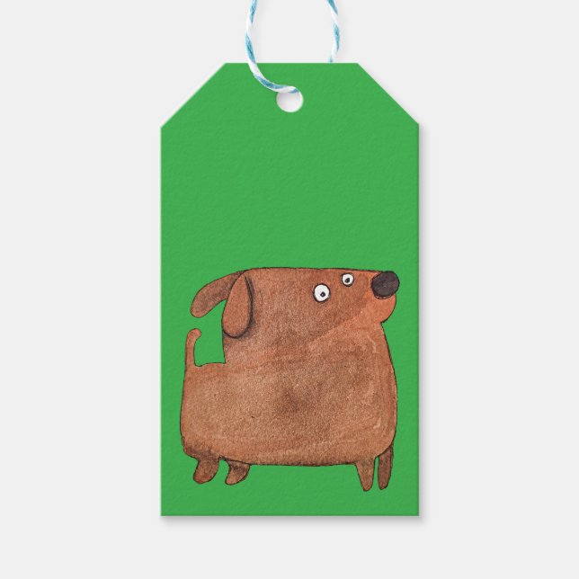 Kleiner Hund Presentetikett (Framsidan)