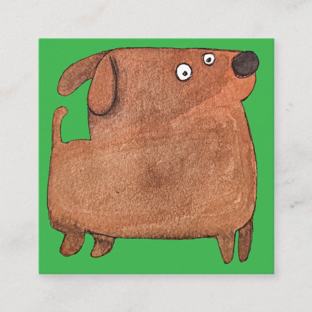 Kleiner Hund Tilläggskort (Framsida)