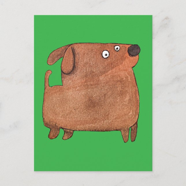 Kleiner Hund Vykort (Framsida)