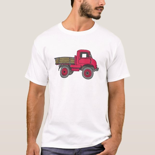 Kleiner roter Laster, Lastwagen Tee (Framsida)