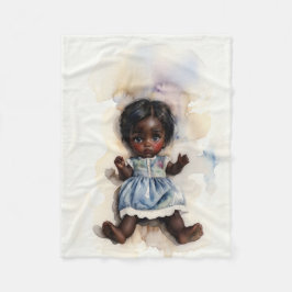 Kleines Herz, große Augen: Ein Hauch Nostalgie  Fleecefilt