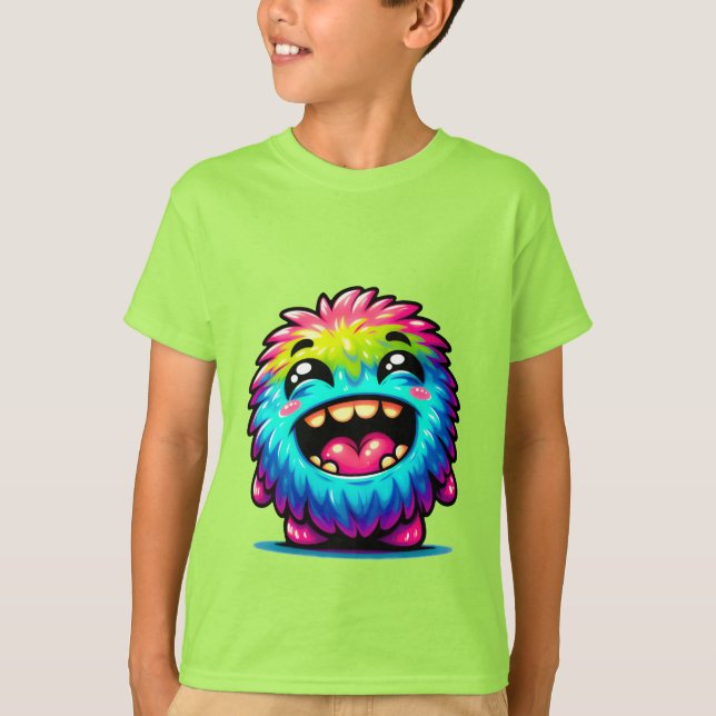 Kleines süsses monster t shirt (Framsida)