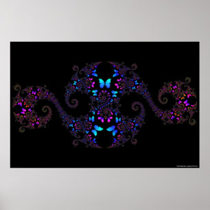 Kleinian Quasifuchsian begränsar uppsättningen Poster