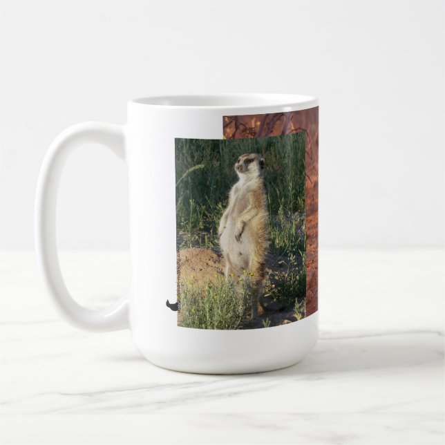 Kleintjie Meerkat mugg (Vänster)