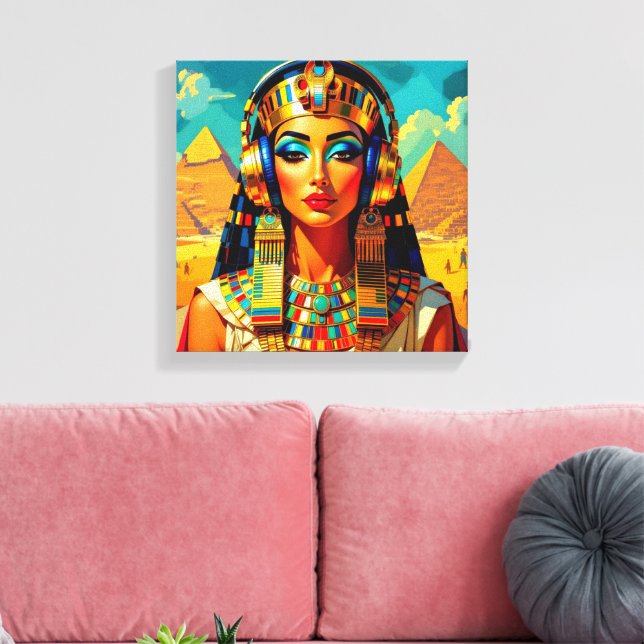 KLEOPATRA DROTTNING AV NILEN CANVASTRYCK (Insitu (Vardagsrum))