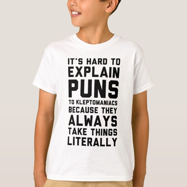 Kleptomaniacvits T Shirt (Framsida)