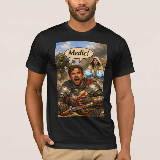 Kler Helande Krigare T-shirt (Framsida)