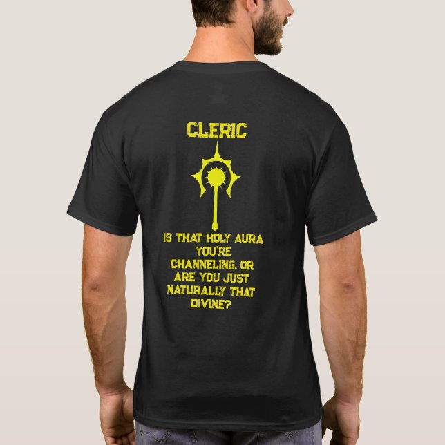 Kleriker Kuppnummer T Shirt (Baksida)