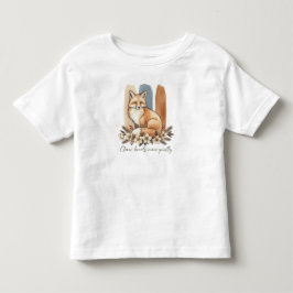 Klever räv Citat Vattenfärgskonst T Shirt
