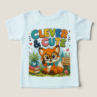 Klever & Söt | Förtjusande Whimsisk Karaktärsdesig T Shirt