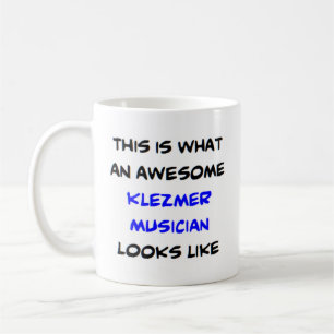 klezmer musiker, fantastisk kaffemugg