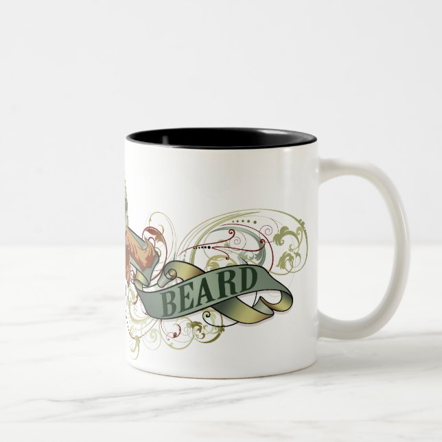 Klia skägg Två-Tonad mugg (Höger)