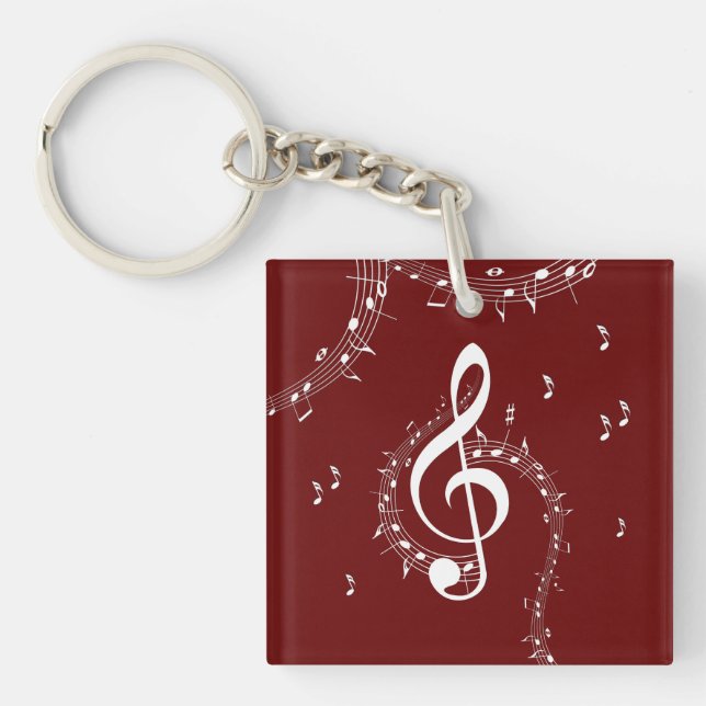 Kliactic G Clef Music Red (Framsidan)
