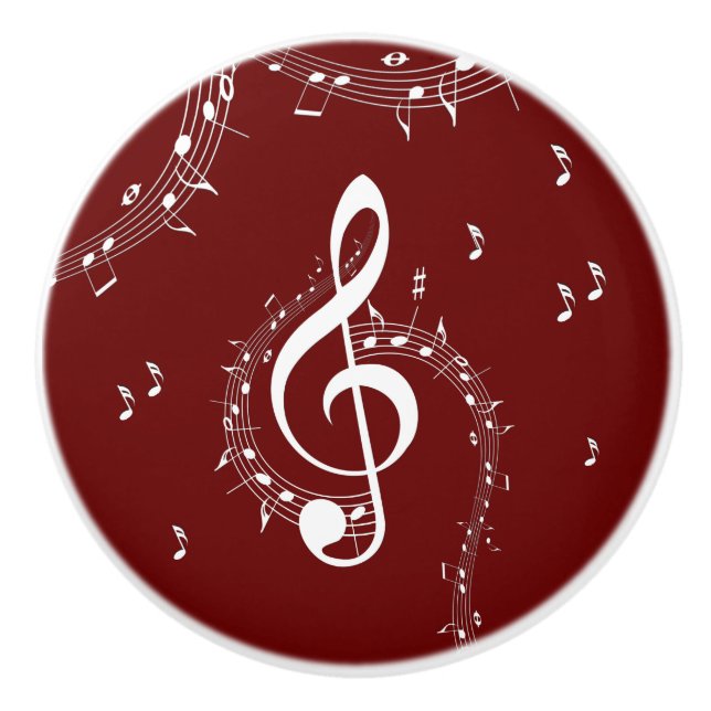 Kliactic G Clef Music Red Knopp (Framsidan)