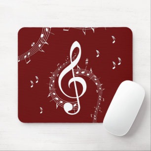 Kliactic G Clef Music Red Musmatta