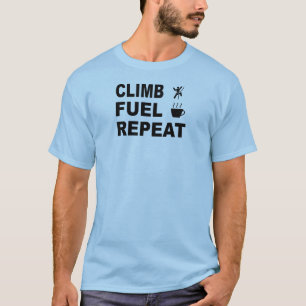 Klib, bränsle, upprepa t shirt