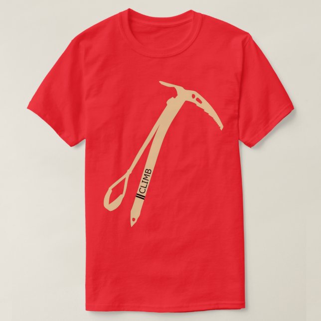Klib Ice Ax Classic TShirt T Shirt (Design framsida)