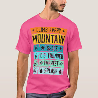 Klib Mt Everest Shirt Stänk Mountain Shirt Space T
