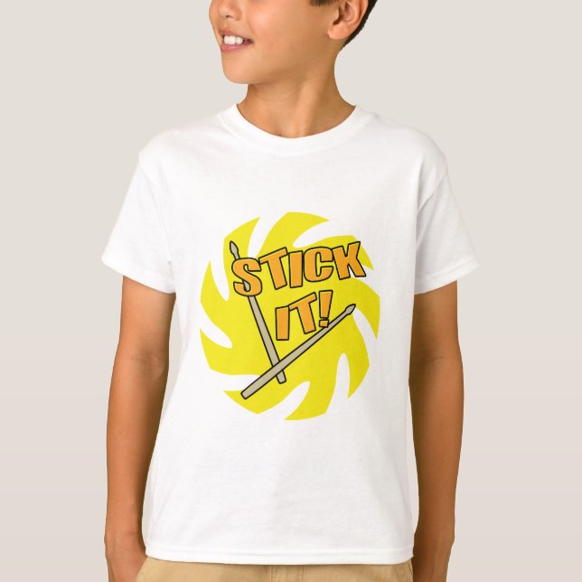 Klibba det barnets T-tröja T-shirt (Framsida)