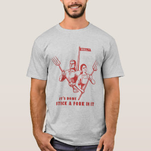 Klibba en dela sig i den tee shirt