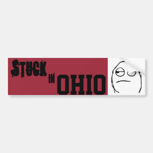 Klibbat i den Ohio bildekalet Bildekal