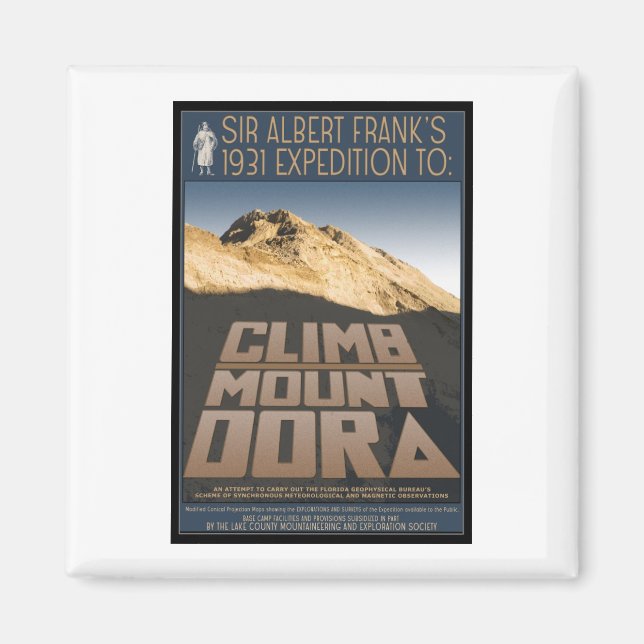 Klibberget Dora magnet (Framsidan)
