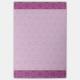 Klibbig anteckningsbok för purpurfärgade post-it block