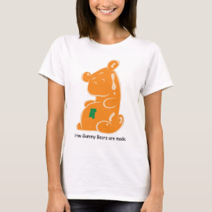 Klibbig björn för baby t shirt