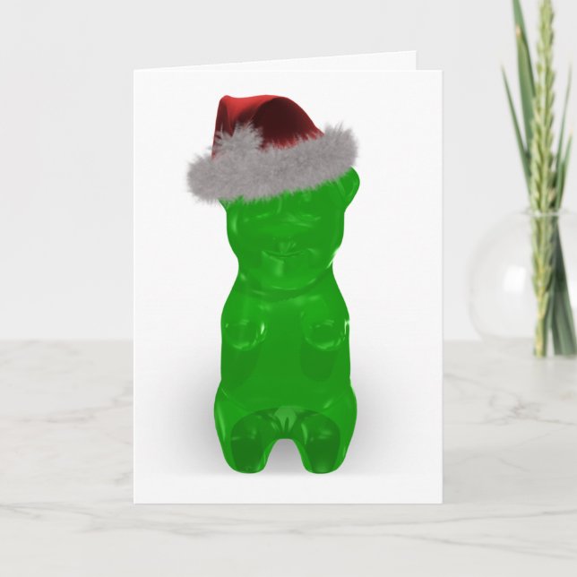 Klibbig jul helgkort (Framsida)
