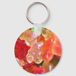 Klibbiga björnar Keychain Nyckelring