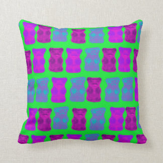 Klibbiga björnar kudder kudde