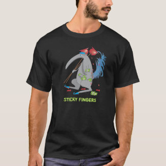 Klibbiga fingrar t shirt