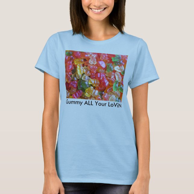 Klibbigt ALL din LoViN T-shirt (Framsida)