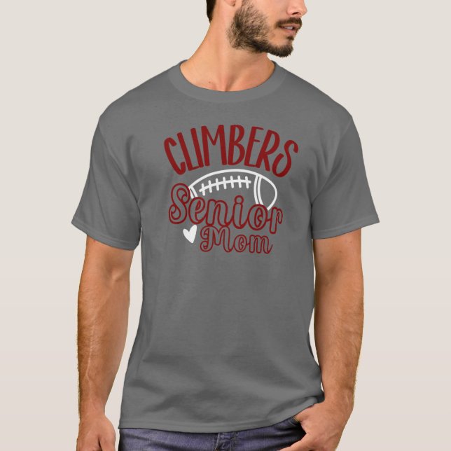 Kliber Senior Mamma Football Shirt T Shirt (Framsida)