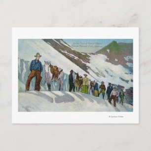 Klibräden vid Foot av Sperry Glacier Vykort
