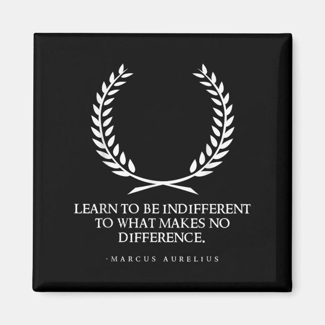 Klical Rom Stoic Philosophy Caesar Marcus Aureliu Magnet (Framsidan)