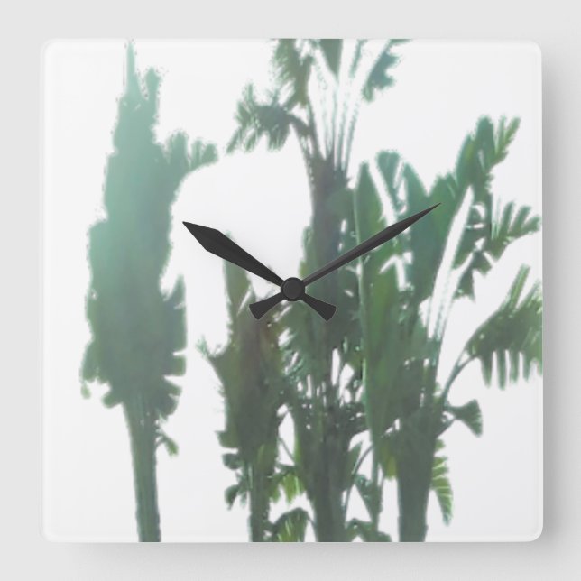 KLICK KONST OCH DESIGN FYRKANTIG KLOCKA (Framsida)