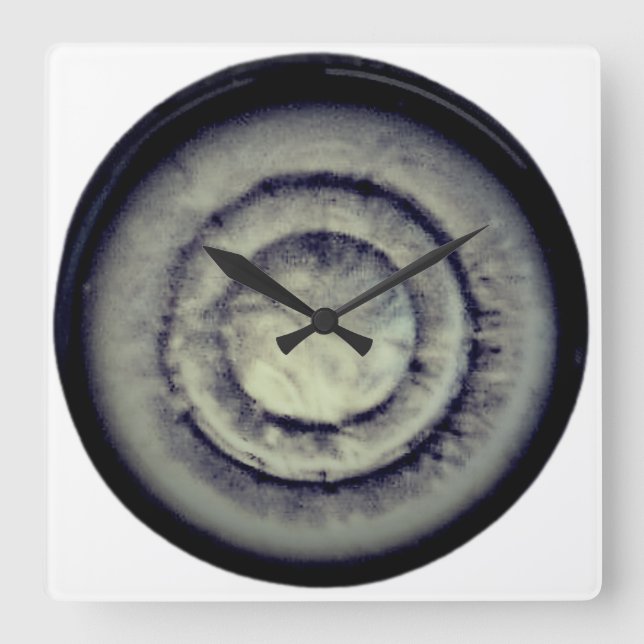 KLICK KONST OCH DESIGN FYRKANTIG KLOCKA (Framsida)