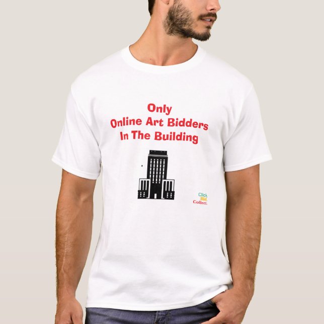 Klicka, Bjud, Samla. Bok  T Shirt (Framsida)