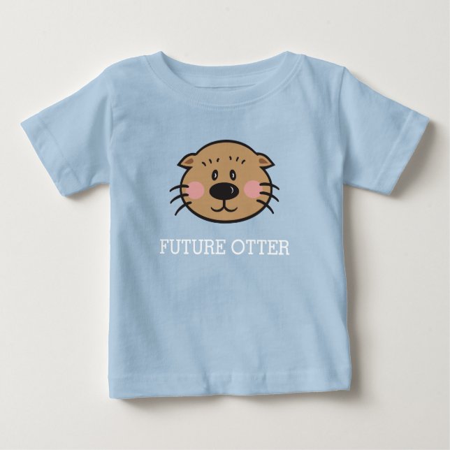(klicka för att byta skjorta färg & stil) Baby Tee (Framsida)