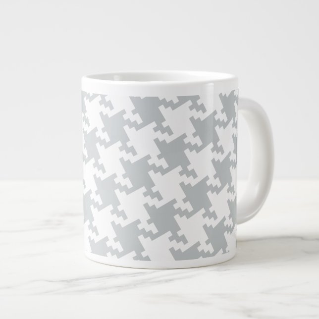 Klicka på Anpassa det Ändra Grått till Plockan Fär Jumbo Mugg (Framsida höger)