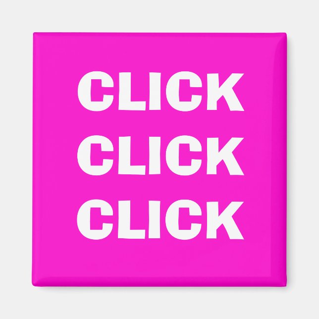 KLICKA PÅ KLICKA PÅ KLICKA MAGNET (Framsidan)