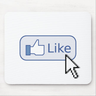 Klicka på "lik" mus vadderar musmatta