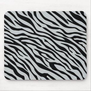 Klicka på Magic Zebra ränder för att anpassa Grått Musmatta