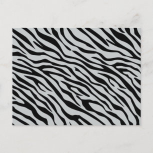 Klicka på Magic Zebra ränder för att anpassa Grått Vykort