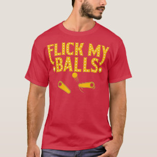 Klicka på min Bollar Retro Vintage Multiball Pinba T Shirt