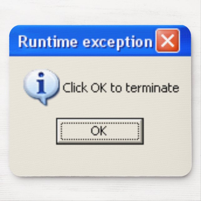 Klicka på OK för att avsluta Musmatta (Framsidan)