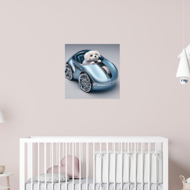 Klicka på & Vroom: Puppy Driver 2. Edition Poster (Barnkammare 2)