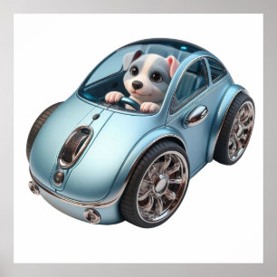 Klicka på & Vroom: Puppy Driver 3. Edition Poster