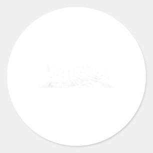 Klickbar Musik Pianospelargåva Musiknoter Piano _ Runt Klistermärke